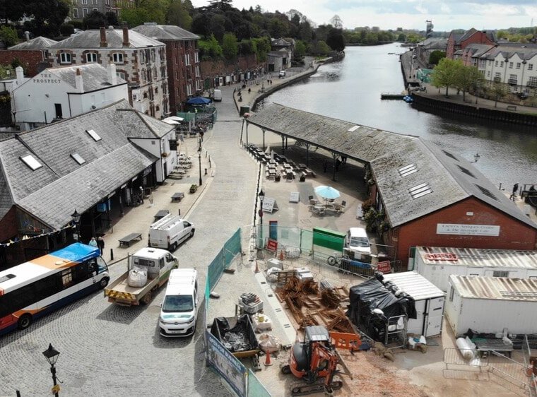 Flood Defence Scheme, Exeter - EJ McGrath project, photo 6