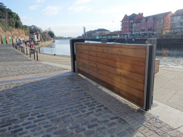 Flood Defence Scheme, Exeter - EJ McGrath project, photo 8
