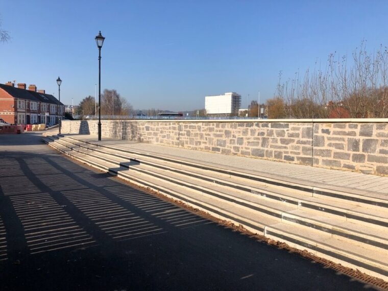 Flood Defence Scheme, Exeter - EJ McGrath project, photo 9