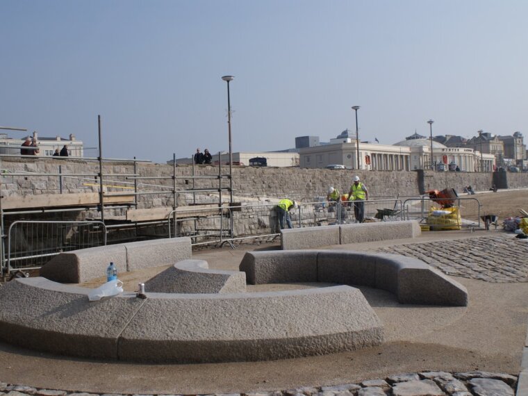 Victorian Sea Wall Rebuild - EJ McGrath project, photo 2
