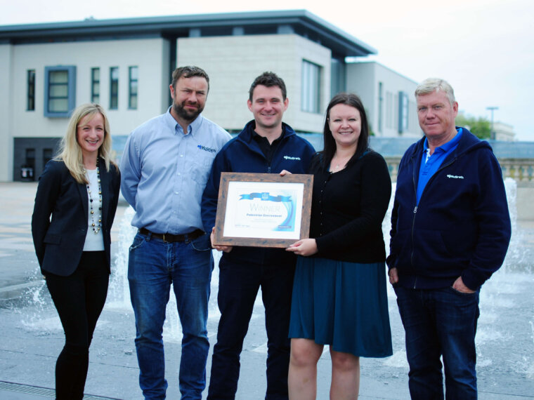 EJ McGrath win Pedestrian Environment award - EJ McGrath Construction