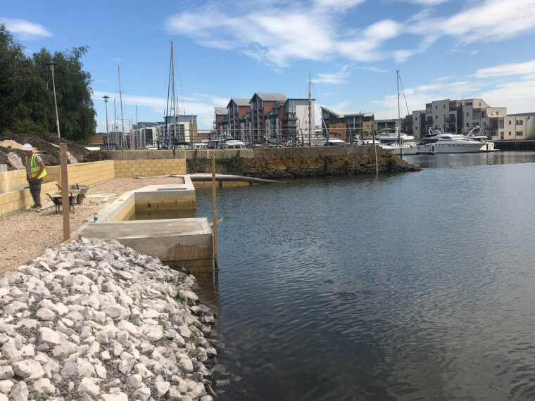 Boat Launch Ramp - Portishead - EJ McGrath project, photo 2