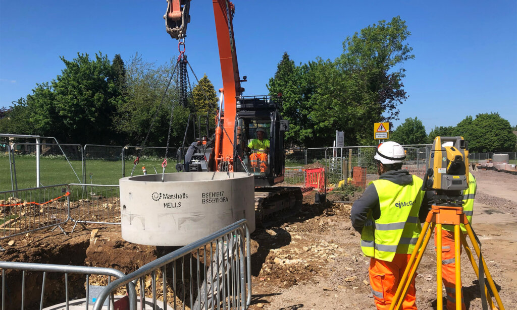 Section 278 highways and civils works at Harry Stoke, Bristol