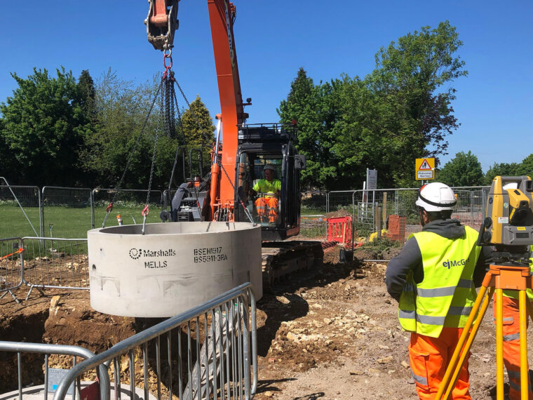 Harry Stoke 278 and Civils - Bristol, Harry Stoke, Bristol - civil engineering and groundworks by EJ McGrath