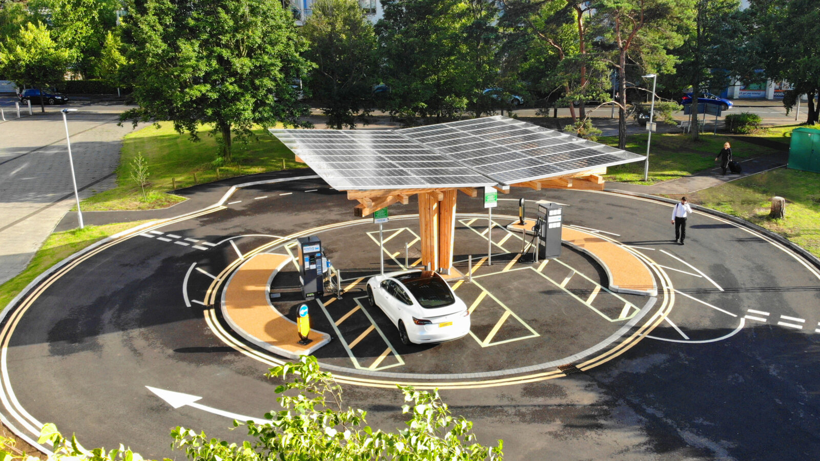 K:Port Electric Vehicle Charging Hub - Portishead, Portishead - civil engineering and groundworks by EJ McGrath
