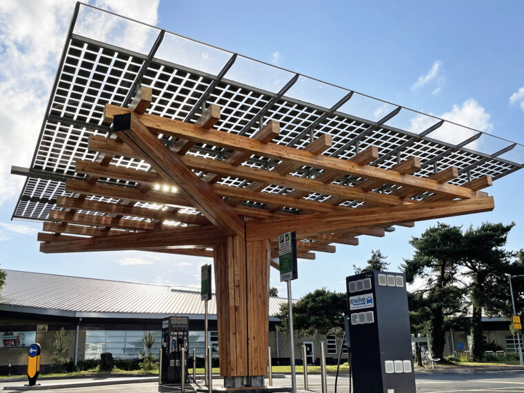 K:Port Electric Vehicle Charging Hub - Portishead - EJ McGrath project, photo 1