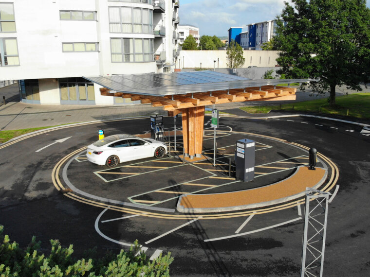 K:Port Electric Vehicle Charging Hub - Portishead - EJ McGrath project, photo 10