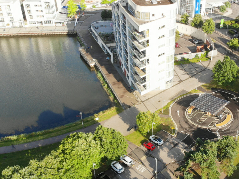 K:Port Electric Vehicle Charging Hub - Portishead - EJ McGrath project, photo 2