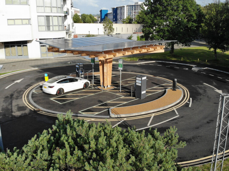 K:Port Electric Vehicle Charging Hub - Portishead - EJ McGrath project, photo 3