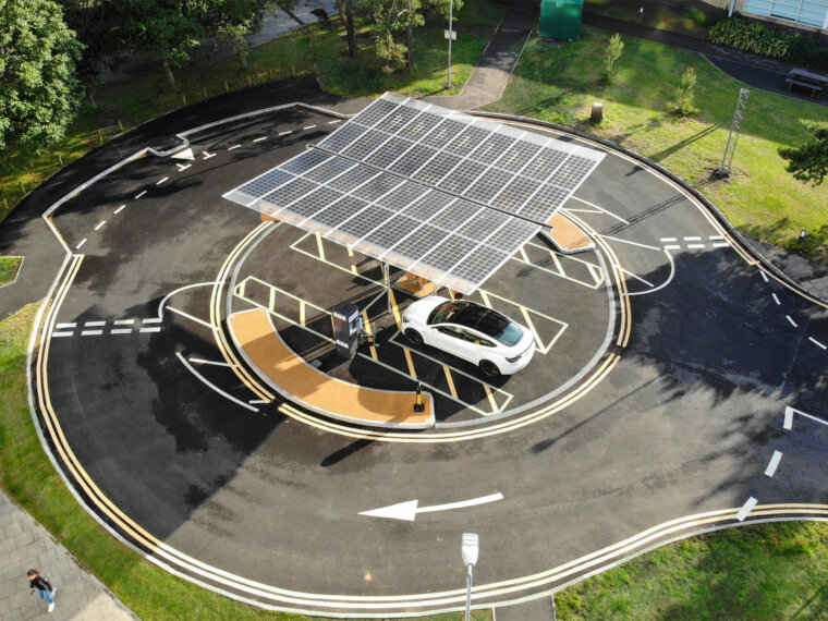K:Port Electric Vehicle Charging Hub - Portishead - EJ McGrath project, photo 9