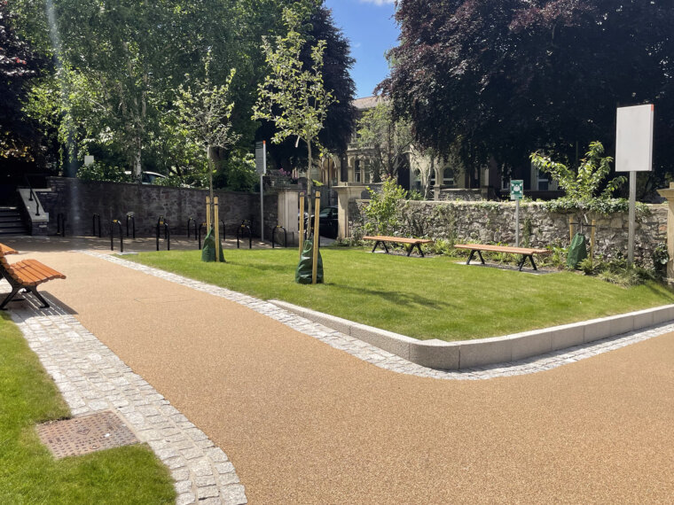 Public Realm - Humanities Building -  Bristol, Clifton, Bristol - civil engineering and groundworks by EJ McGrath
