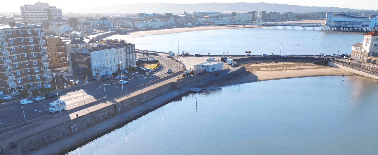 Contract Award, Marine Lake, Weston-super-Mare, EJ McGrath Construction