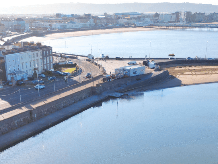 Contract Award - Marine Lake, Weston-super-Mare - EJ McGrath Construction