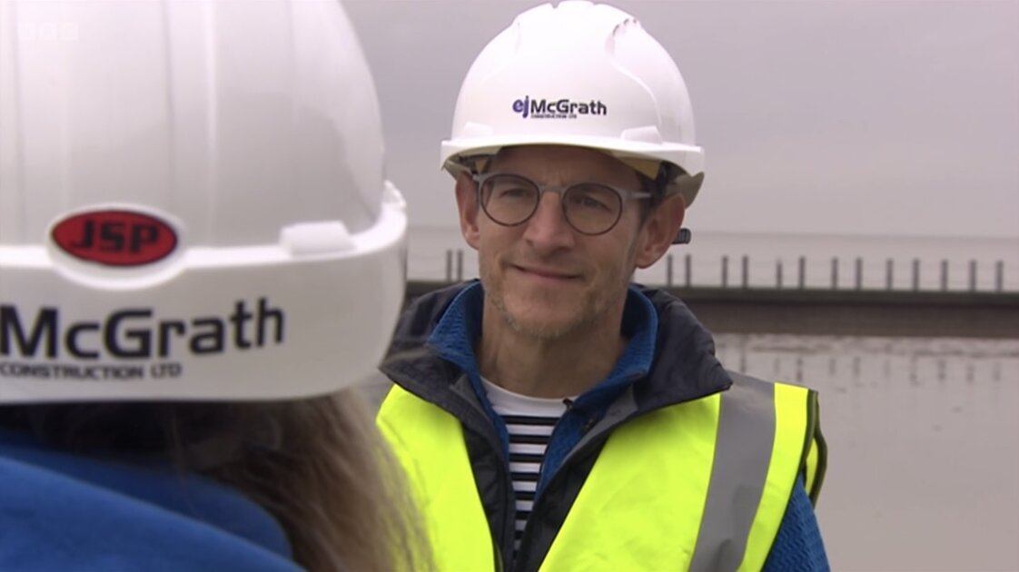 Marine Lake Featured on BBC Points West - EJ McGrath Construction