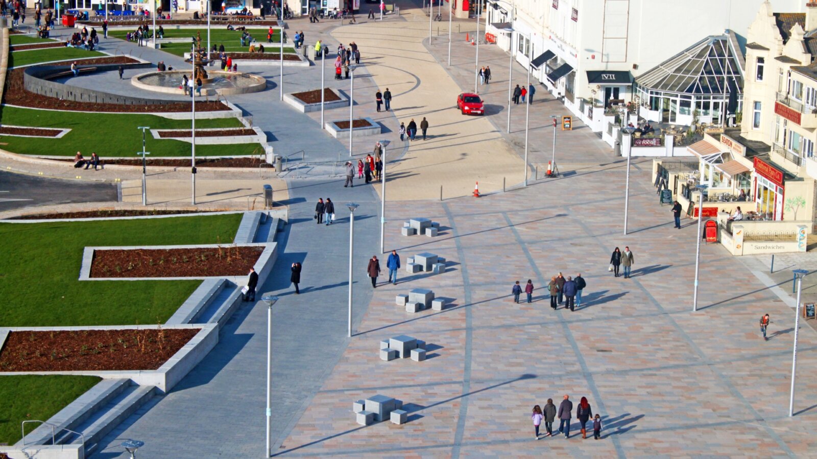 Princess Royal Square, Weston-super-Mare - civil engineering and groundworks by EJ McGrath